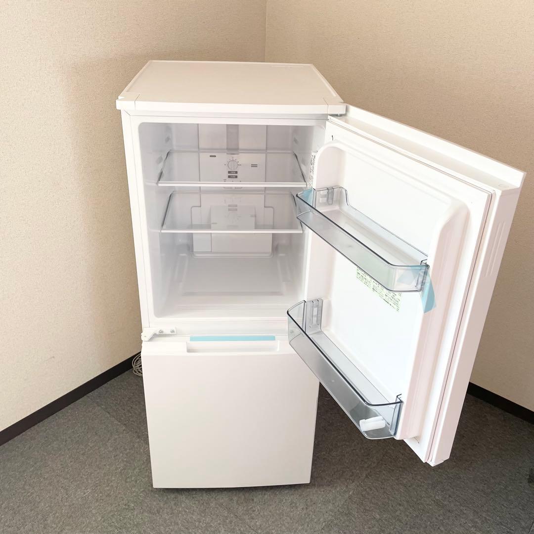 2023年製 SHARP SJ-D15J-W 2ドア冷蔵庫 ホワイト
