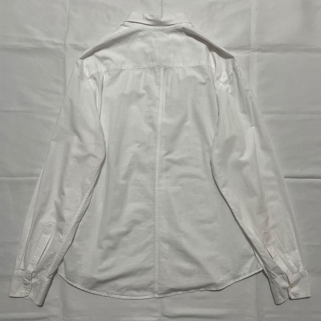 極美品✨️フランクアンドアイリーン LUKE 長袖シャツ 白 無地 Lサイズ