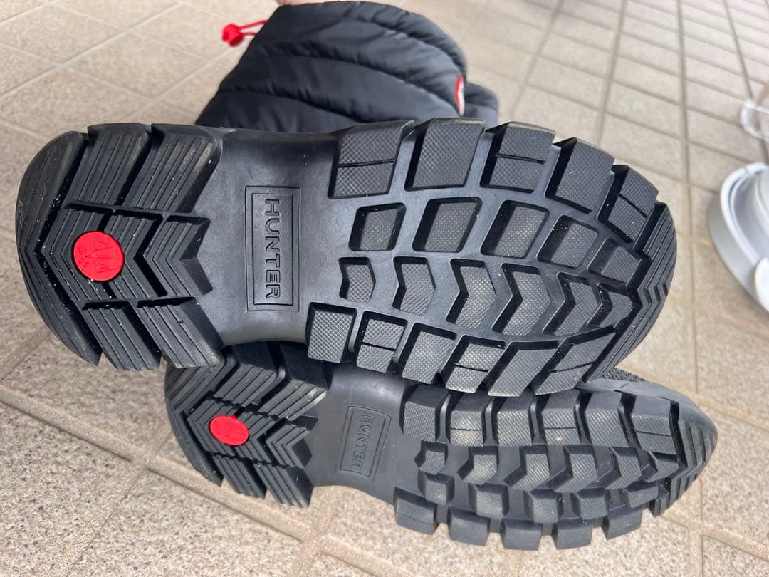 HUNTER スノーブーツ ブラック UK5/US7/EU38