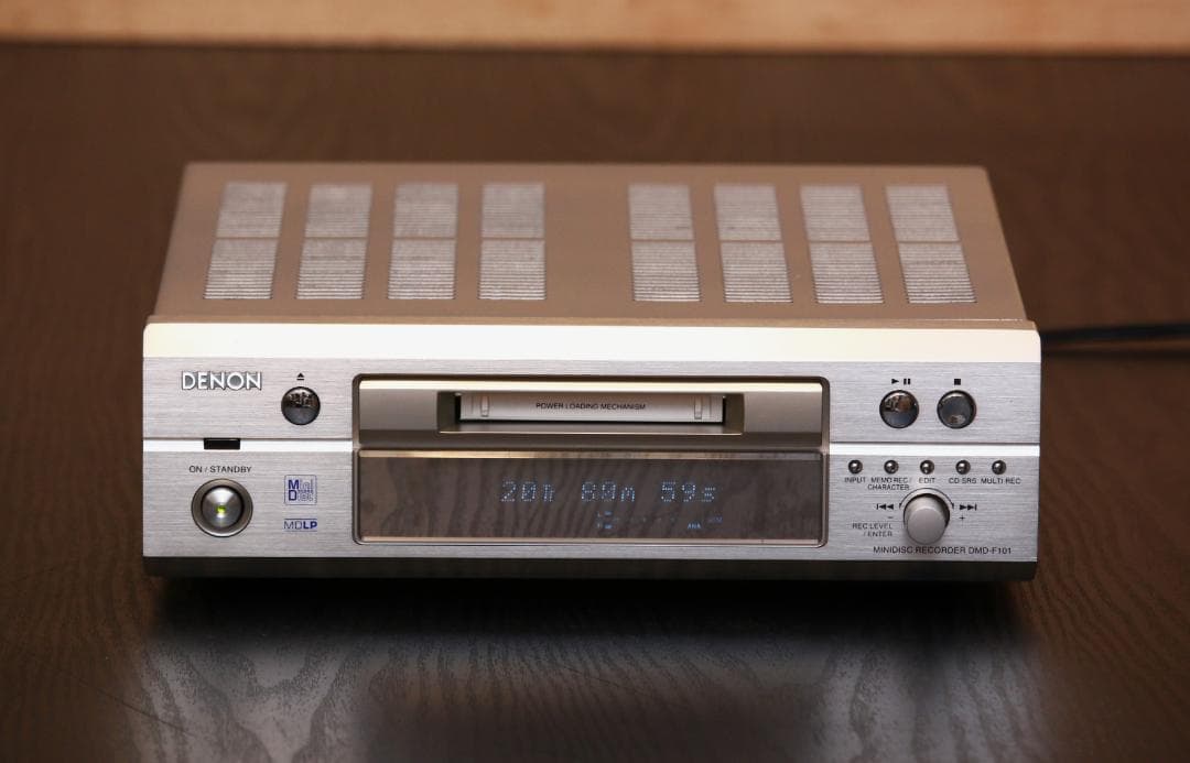 DENON DMD-F101 MDデッキ　MDプレイヤー/レコーダー　 完動品