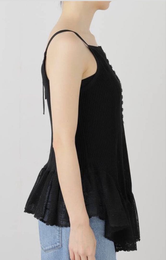 スローブイエナ　2025SS ニットキャミソール