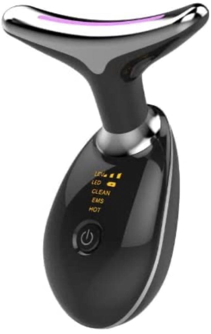 【エステティシャン監修】美顔器 フェイシャルネックケア  美顔ローラー EMS