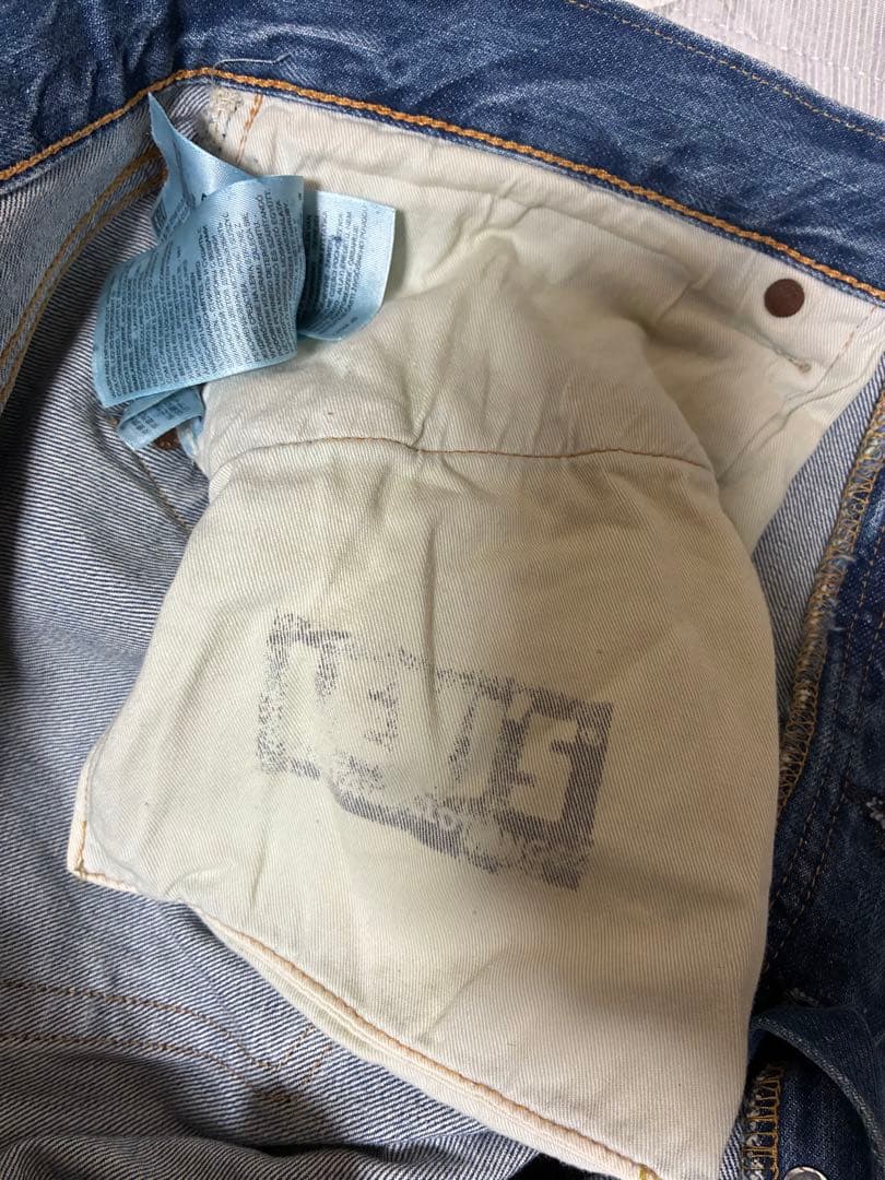 【限定品！手縫い加工】LEVI‘S 501ZXX1947 W36リーバイスLVC