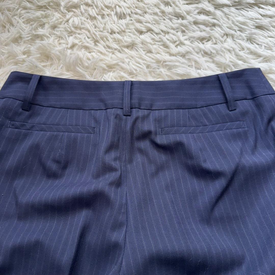 未使用級✨ LES MUES ビジネススーツ 3ピース 2パンツ ネイビー M