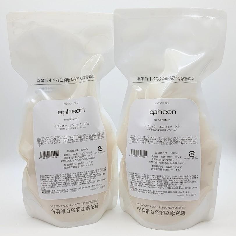 【２個】 イフェオン エンリッチゲル 詰替 500g