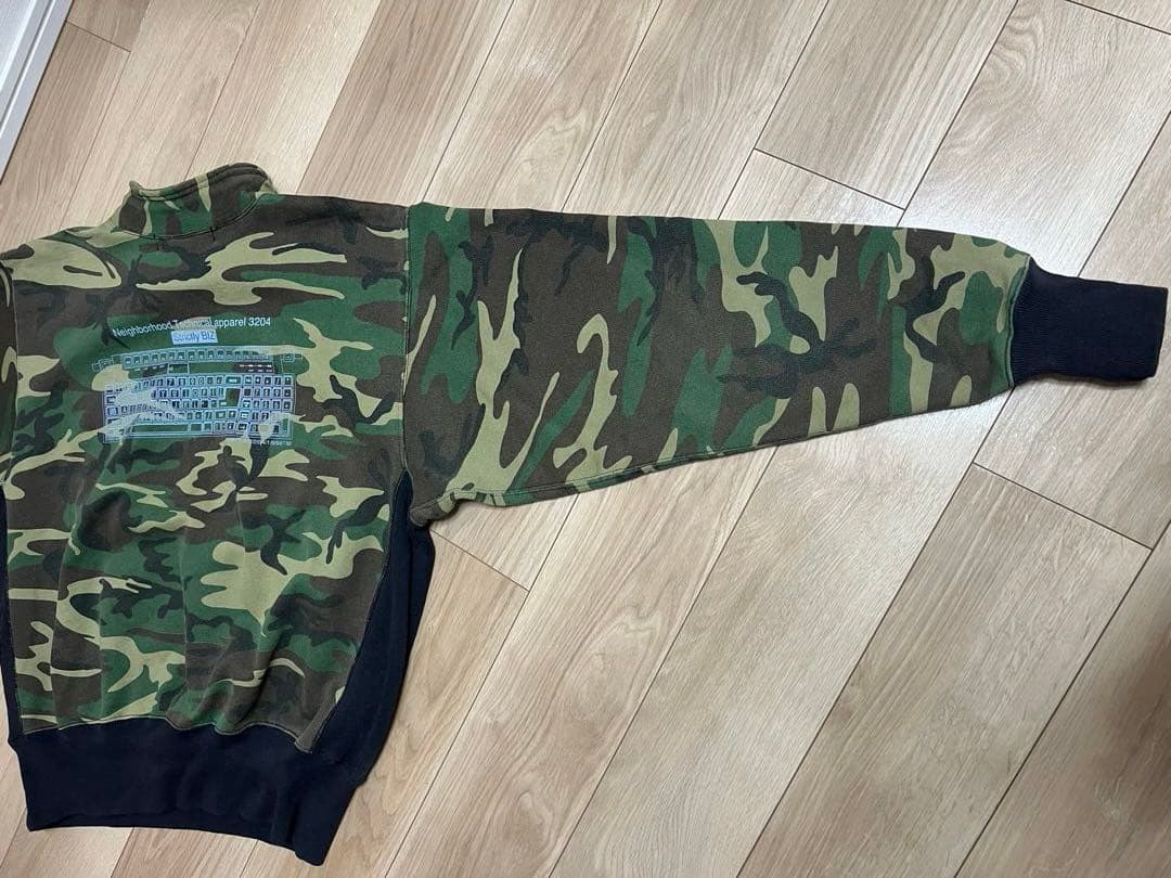 トーマス様限定　初期NEIGHBORHOOD ネイバーフッド迷彩裏起毛パーカーL