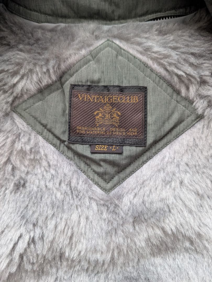 90s vintage スイングトップ ブルゾン ライナー付 短丈 古着 MA1