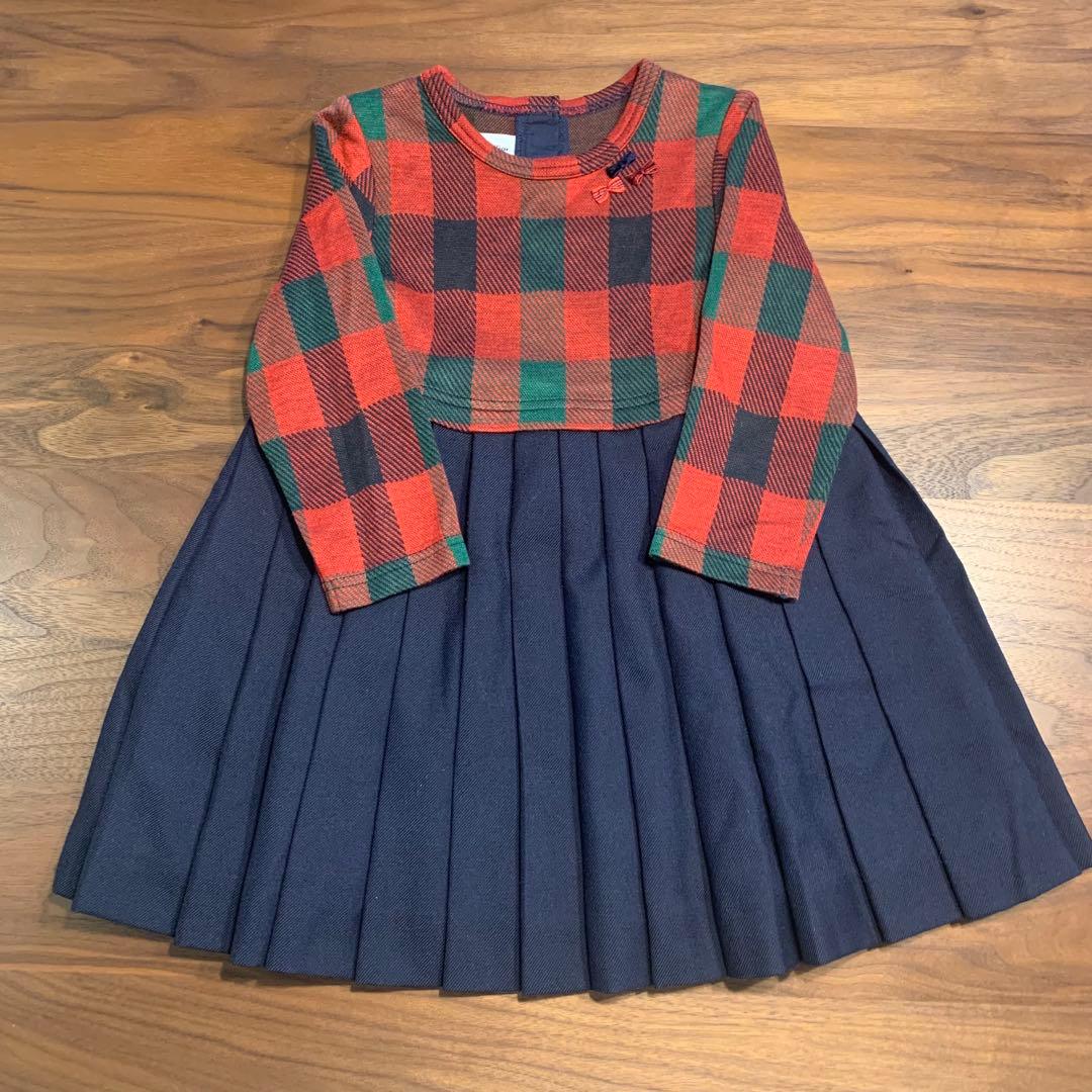 コッコ様おまとめ専用　ファミリア　半袖ワンピース＆長袖ワンピース