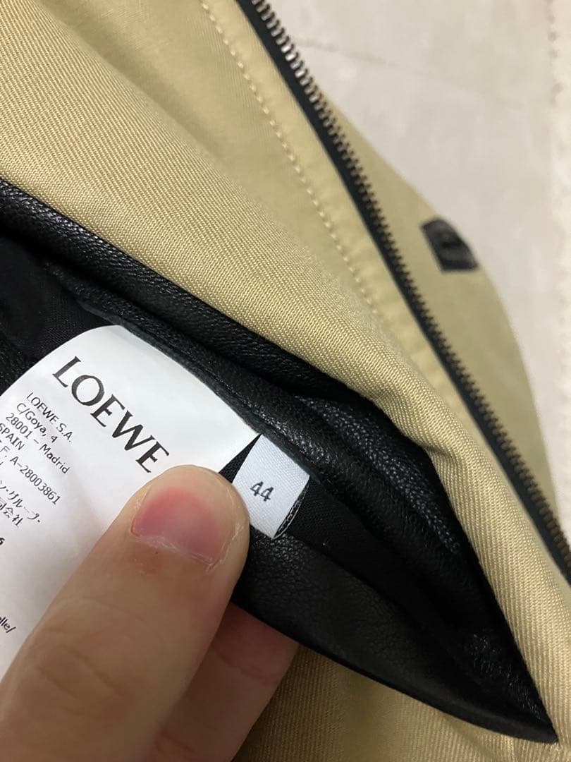 loewe 24aw レザージャケット 希少44サイズ