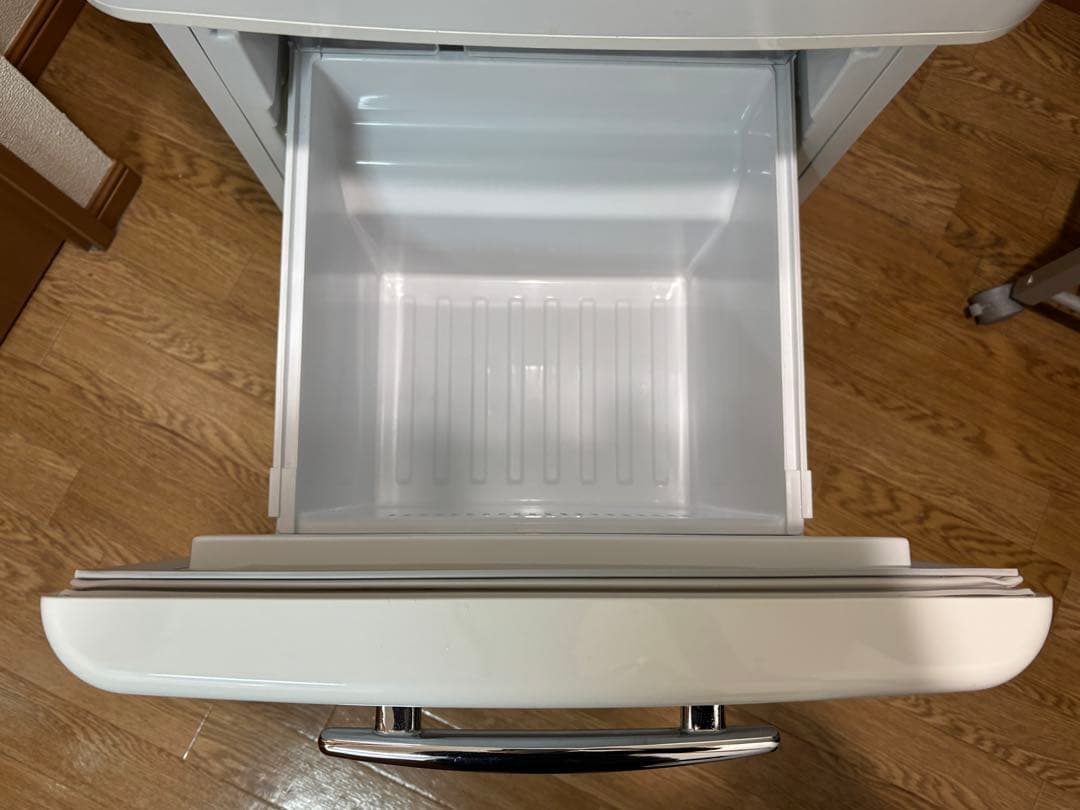 e angleレトロ調 冷蔵庫 ANG-RE151-A1 エディオン 2019年