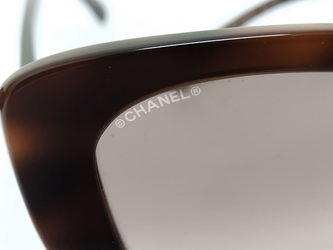 も*わ様 CHANEL ブラウン サングラス　ケース付
