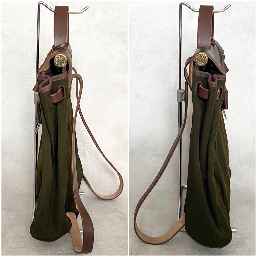 エルメス エールバッグアド リュックサック □G カデナ カギ クロシェット