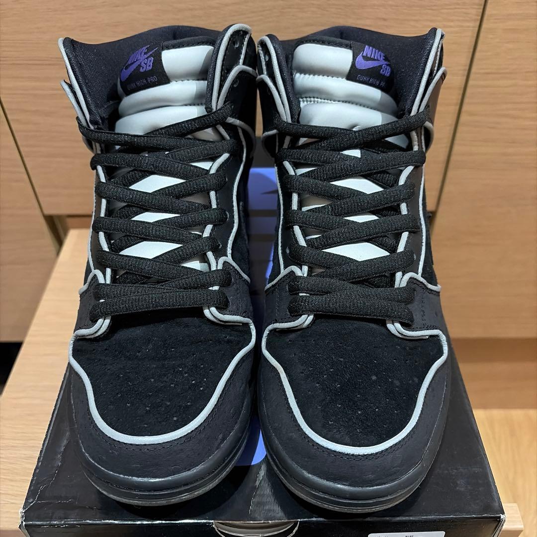 靴 Nike Dunk High Elite SB purple box