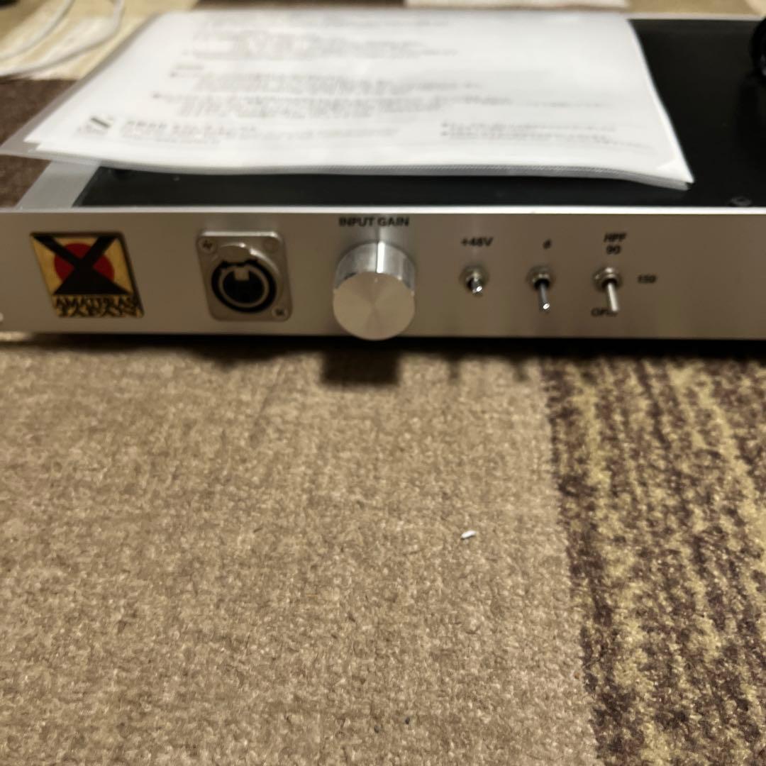 【保証付】AMATERAS 1011 マイクプリアンプ　カフェオレーベル