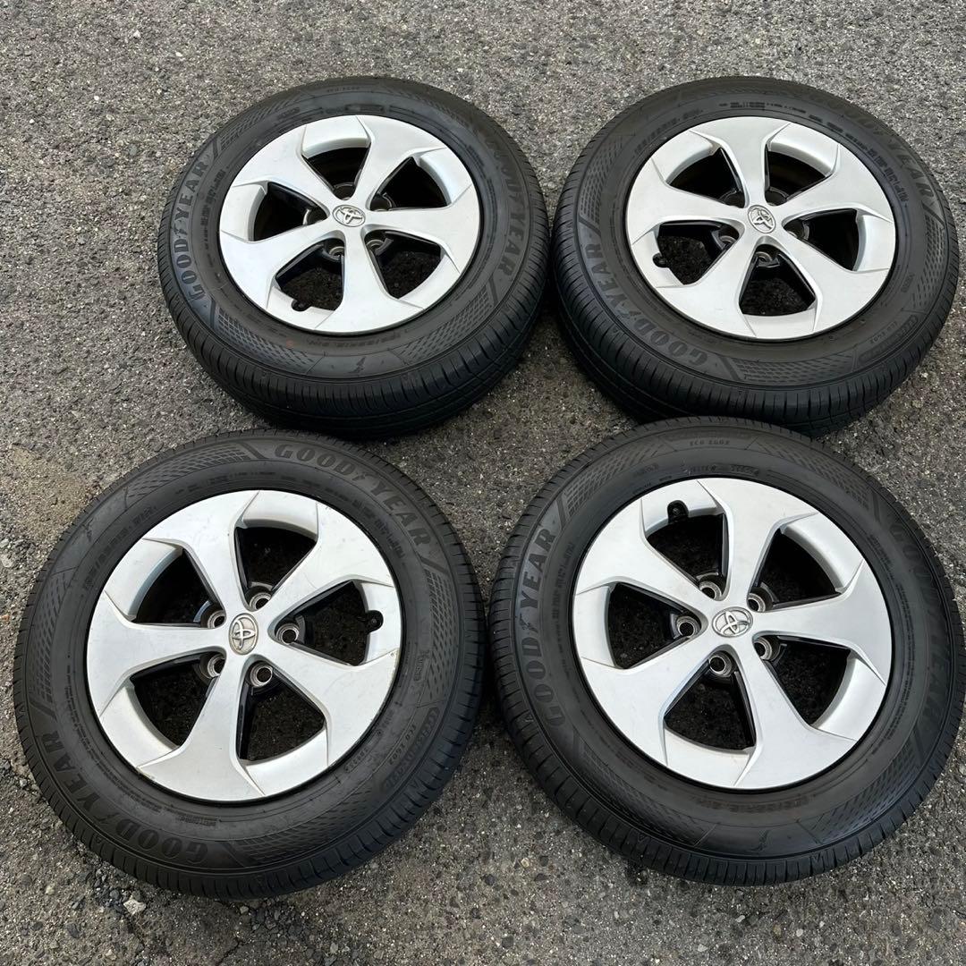 トヨタプリウス30後期純正ホイール 4本サマータイヤ付