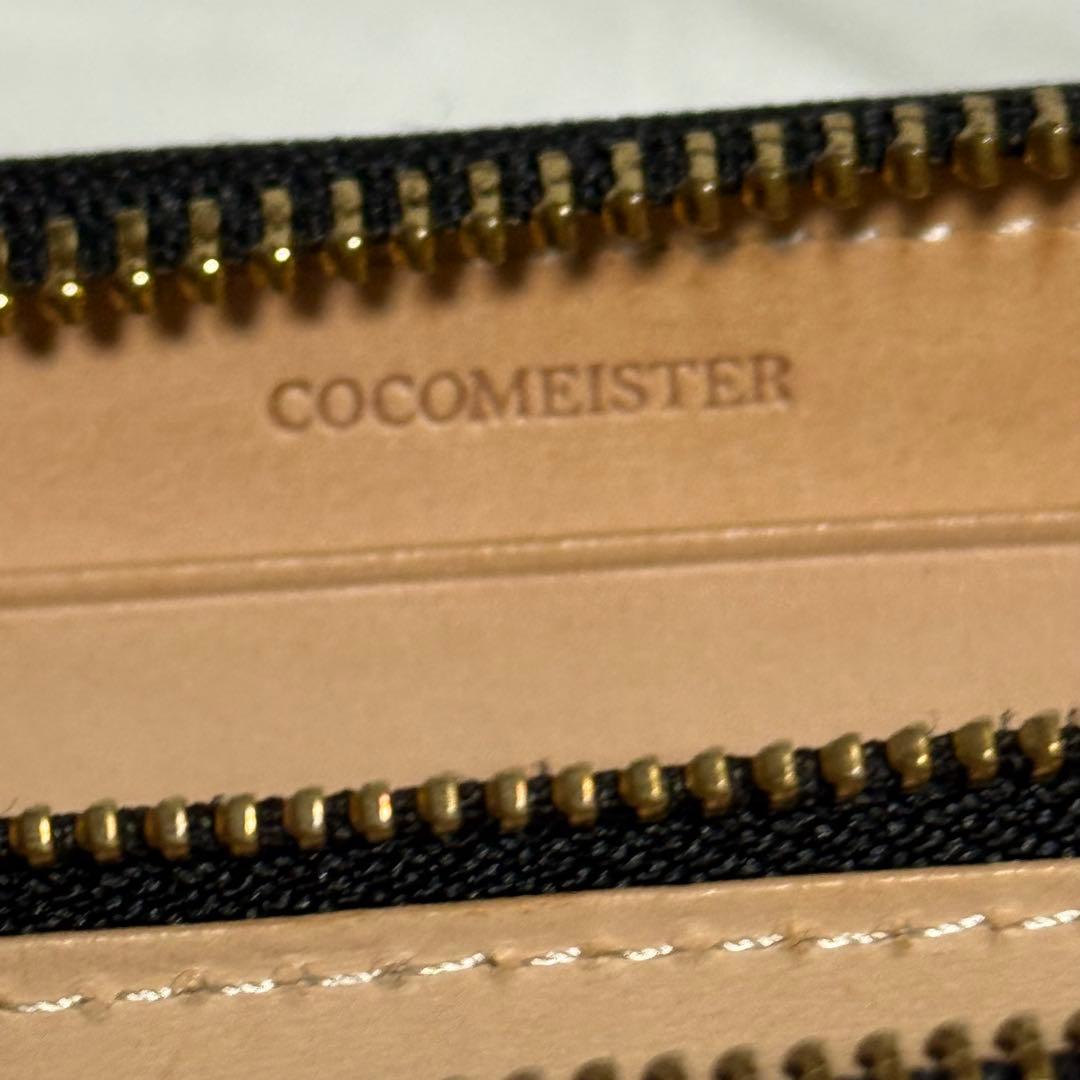 ⭐️未使用級⭐️ココマイスター　コードバン　長財布　ブラック　ラウンドファスナー