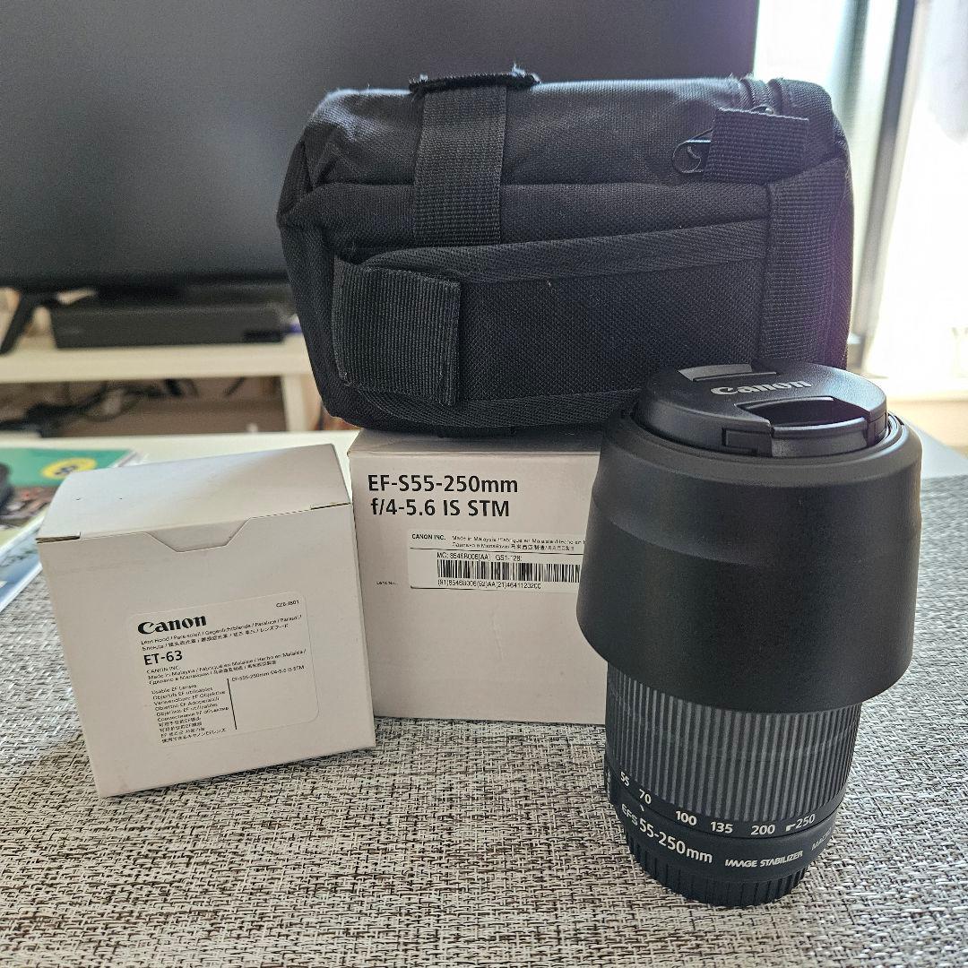 Canon EF-S55-250mm f/4-5.6 IS STM 美品