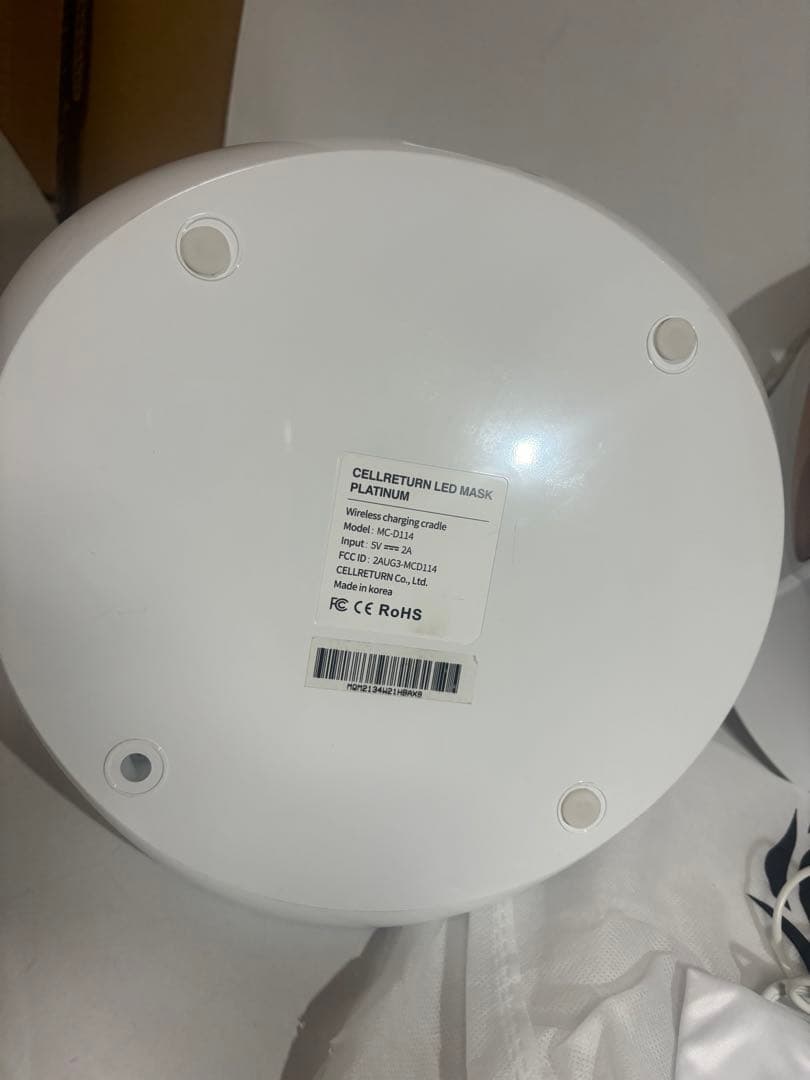 セルリターン LED マスク Platinum（プラチナ）韓国美顔器 ネック