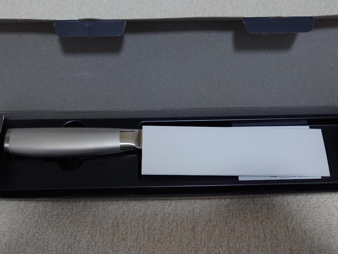 【美品】フルメタル ダマスカス 69層鋼 関藤平 三徳包丁