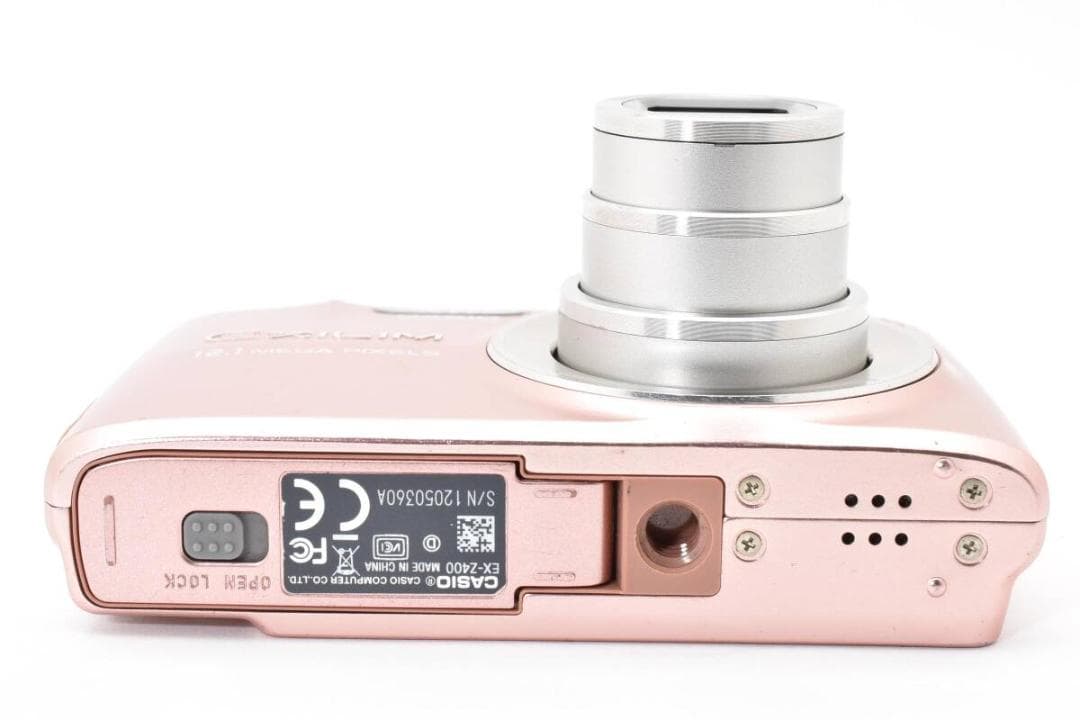 美品 カシオ　CASIO EXILIM EX-Z400 ピンク ＃A381