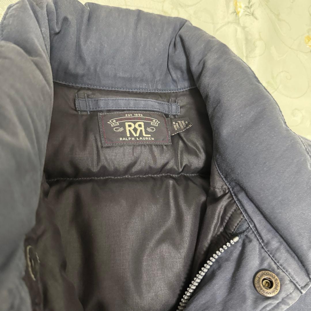 入手困難 正規品 美品 名作RRL ダブルアールエル コットン ダウンベスト