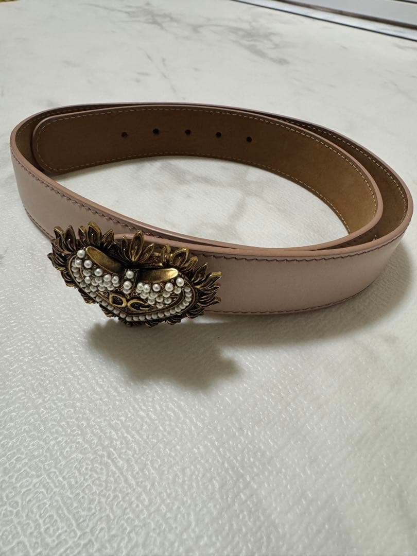 Dolce & Gabbana ピンクベルト
