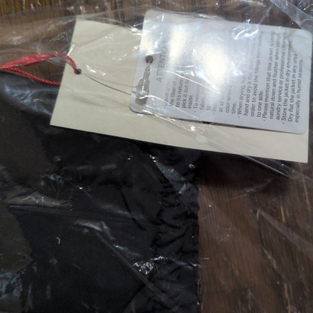 ダントン ブラック ダウンベスト 新品Mサイズレディスタグ付き