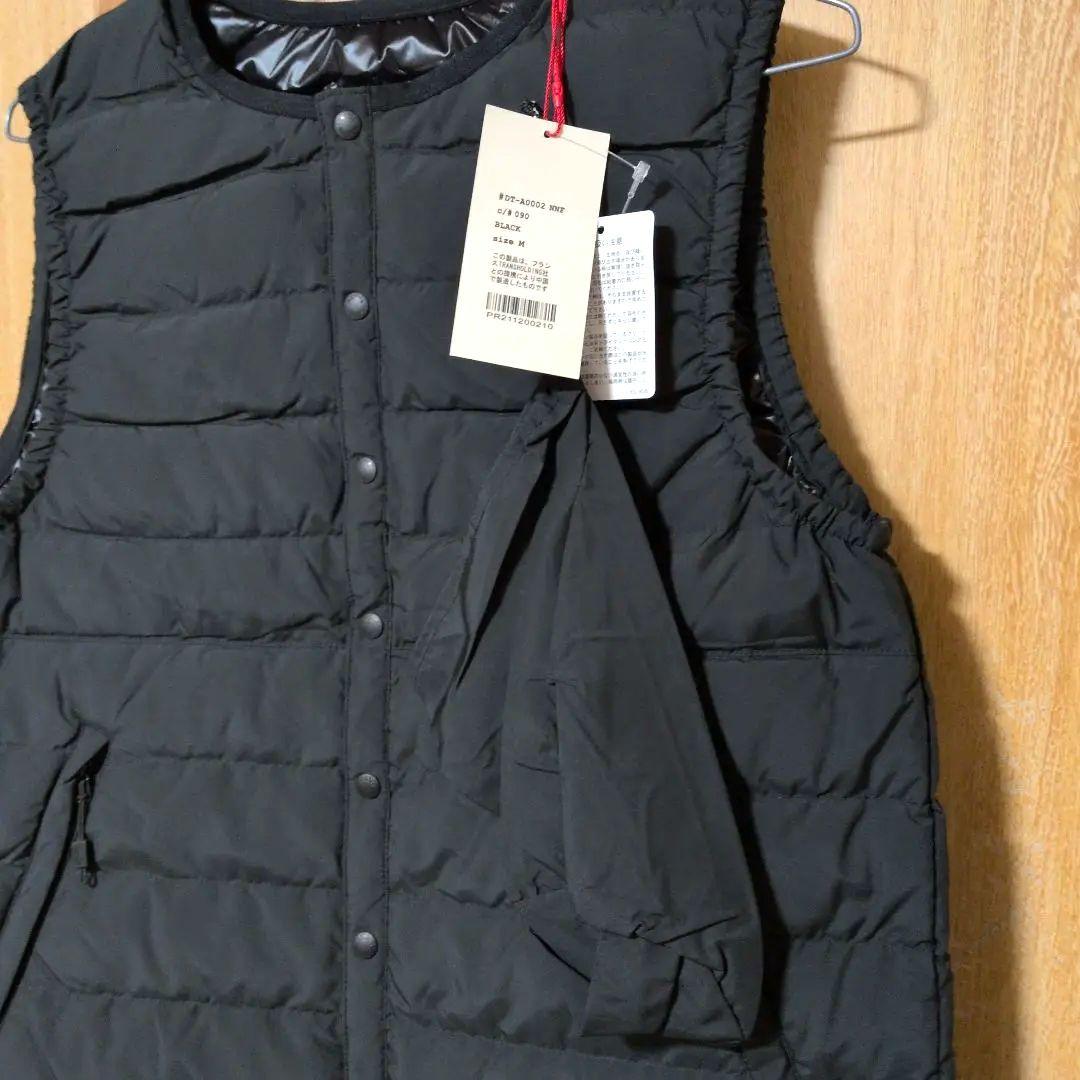 ダントン ブラック ダウンベスト 新品Mサイズレディスタグ付き