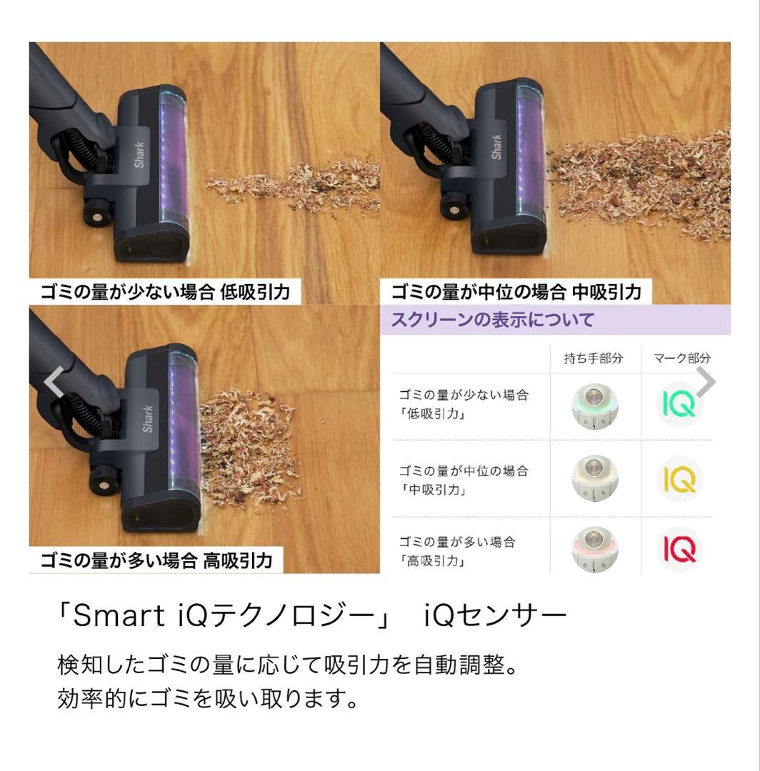 掃除機・クリーナー Shark EVOPOWER SYSTEM NEO II+ LC551JBK