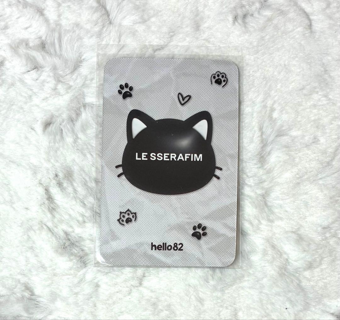 LE SSERAFIM SPAGHETTI トレカ ウンチェ hello82