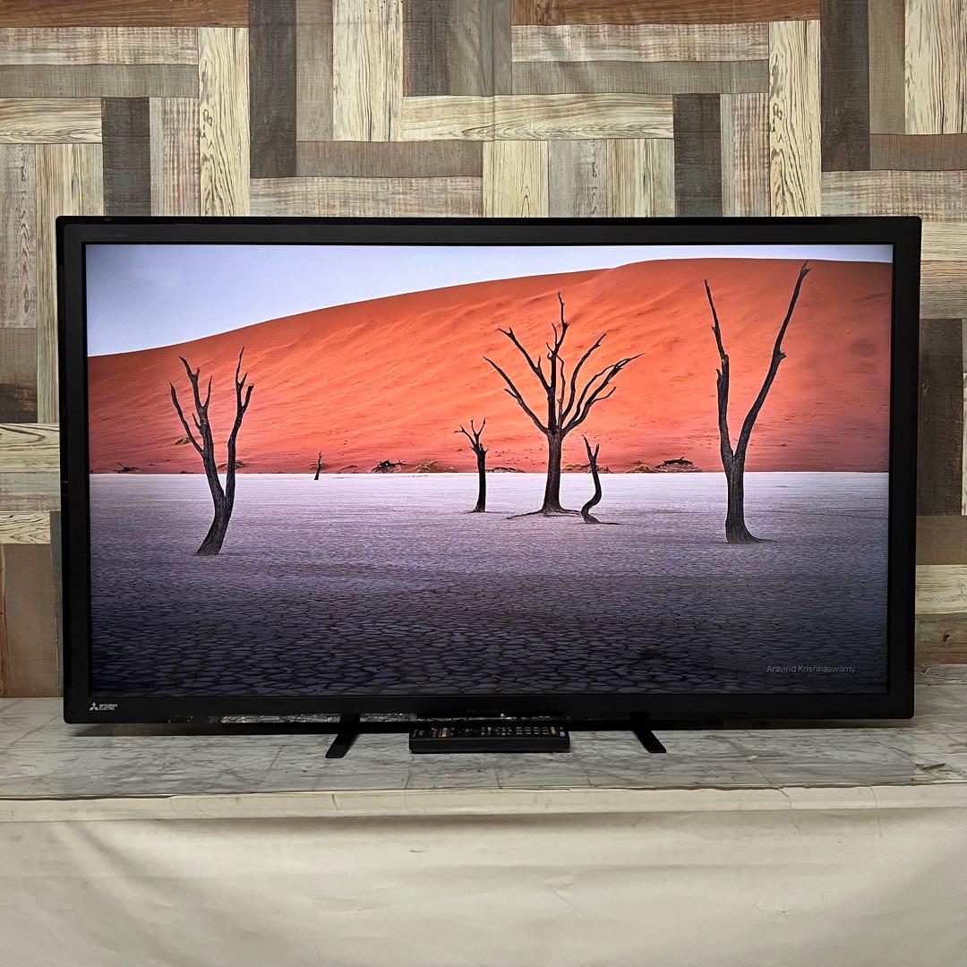 戦闘民族さん専用全国送料込三菱電機 50V型地上.BS.CS液晶テレビ外付HDD