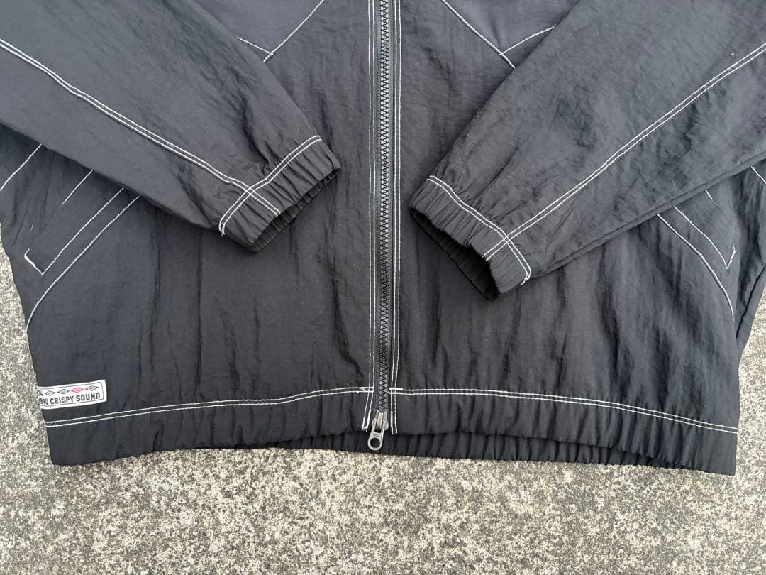 日本未発売 韓国限定 umbro ブラックナイロンジャケット