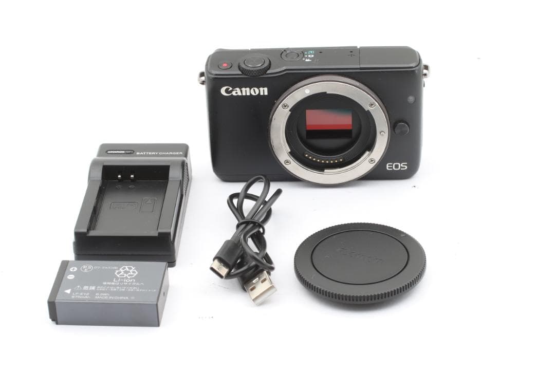 CANON EOS M10 ブラック ミラーレスデジタルカメラ ボディ 訳あり