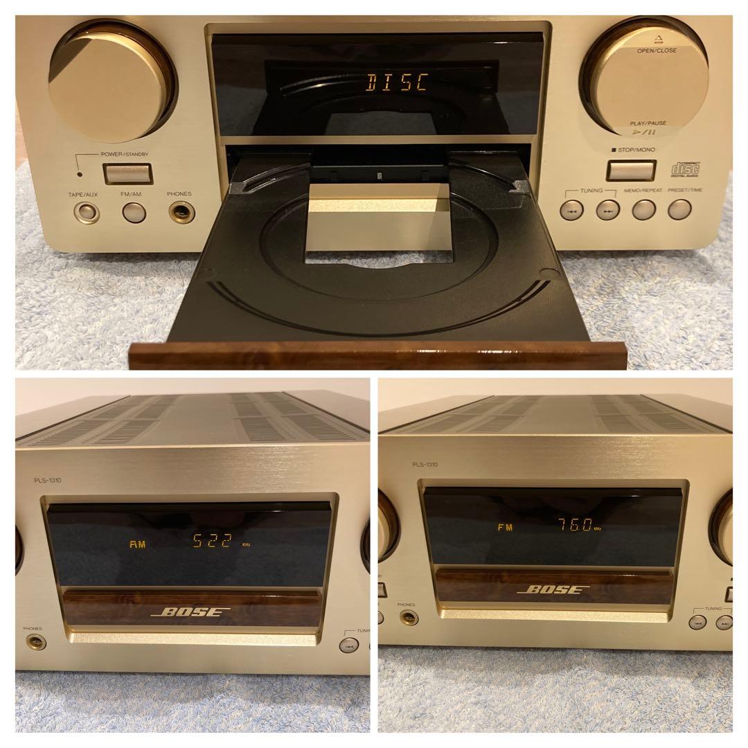 【美品】CDレシーバー・スピーカーBOSE PLS-1310・BOSE 121v