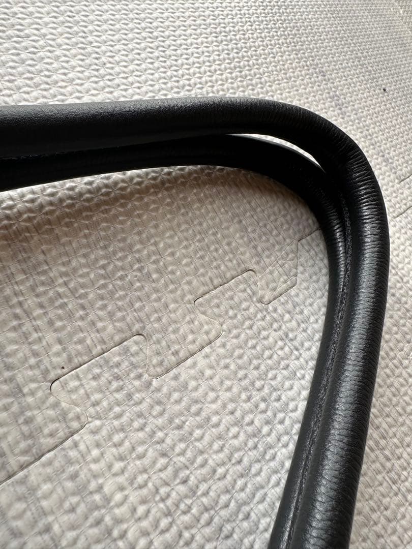 beams ブラック大容量　肩がけトートバッグ