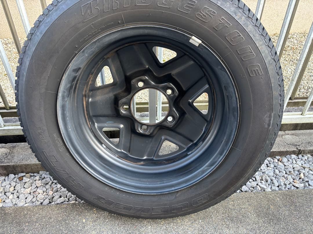 JB64ジムニー純正てっちんホイール