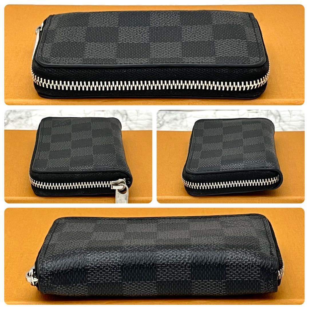★美品★ルイヴィトン　ケース　ダミエグラフィット　ジッピーパース