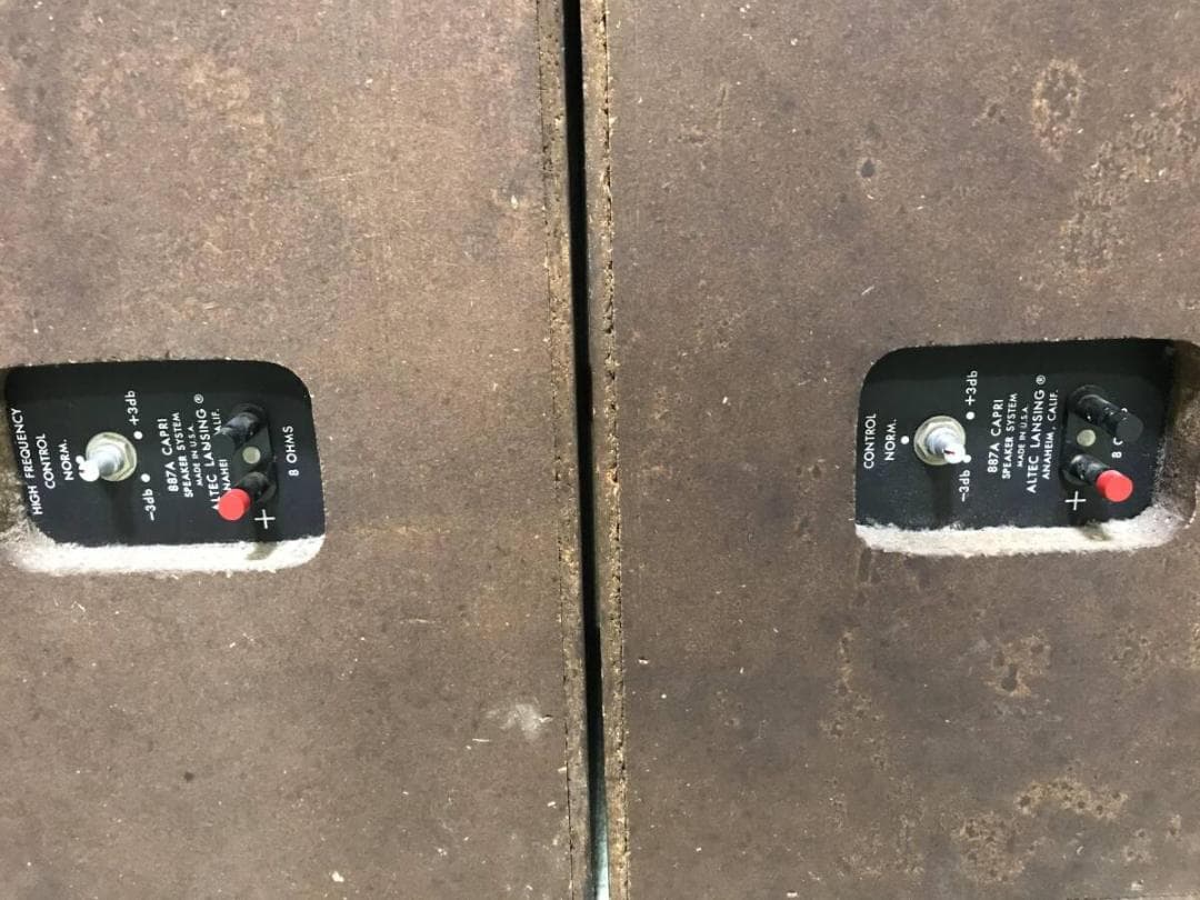 M4587 ALTEC ブックシェルフ型スピーカー 887A CAPRI