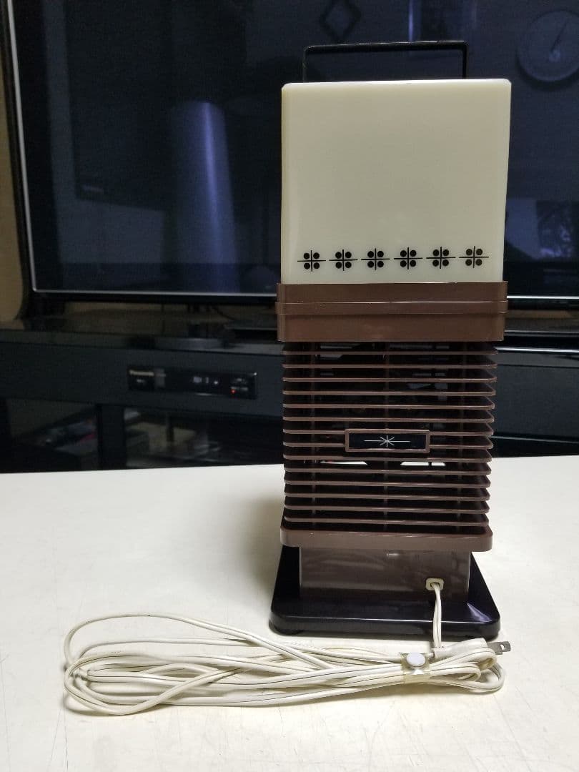 希少　モデル　ナショナル　F-10LA 照明付　扇風機 パーソナルファン