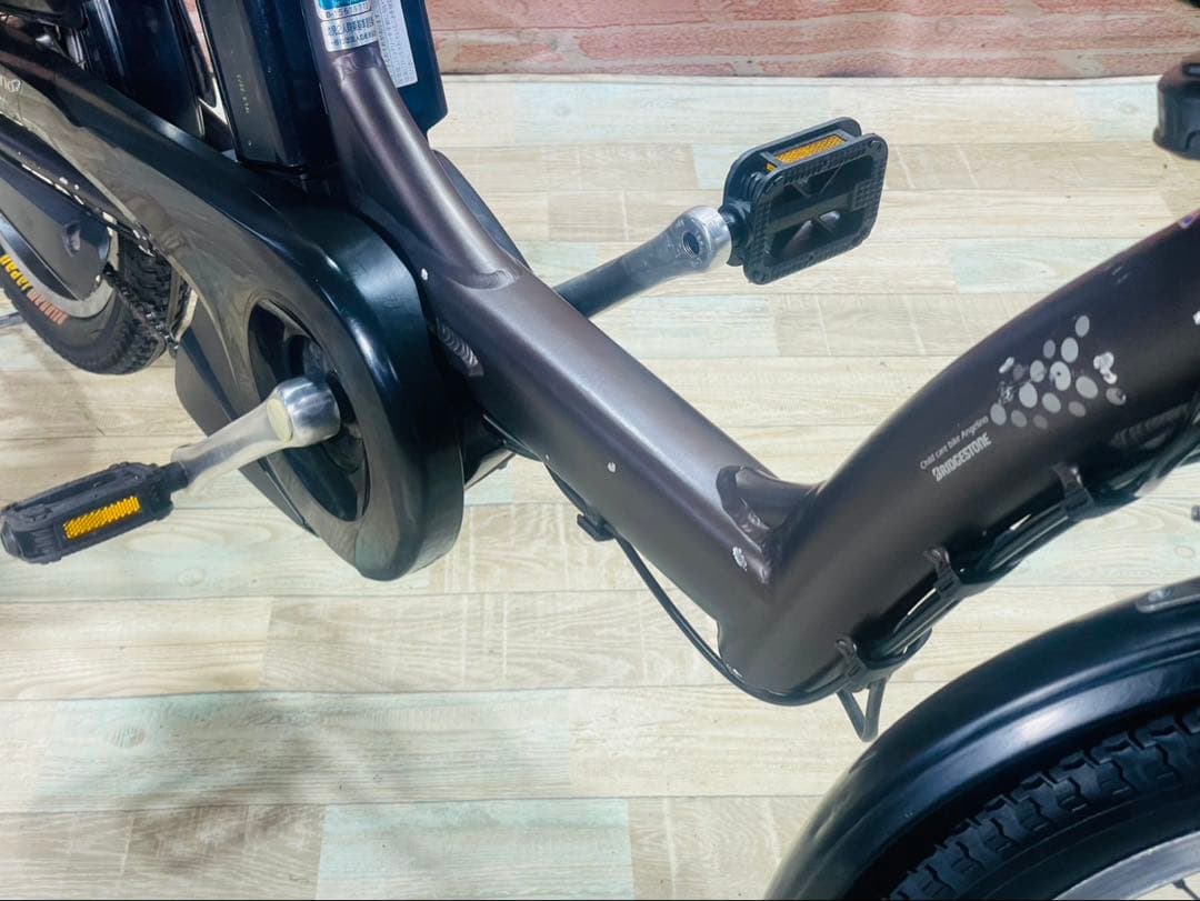 ZK3306 電動自転車 ブリヂストン アンジェリーノ 子供乗せ 20インチ