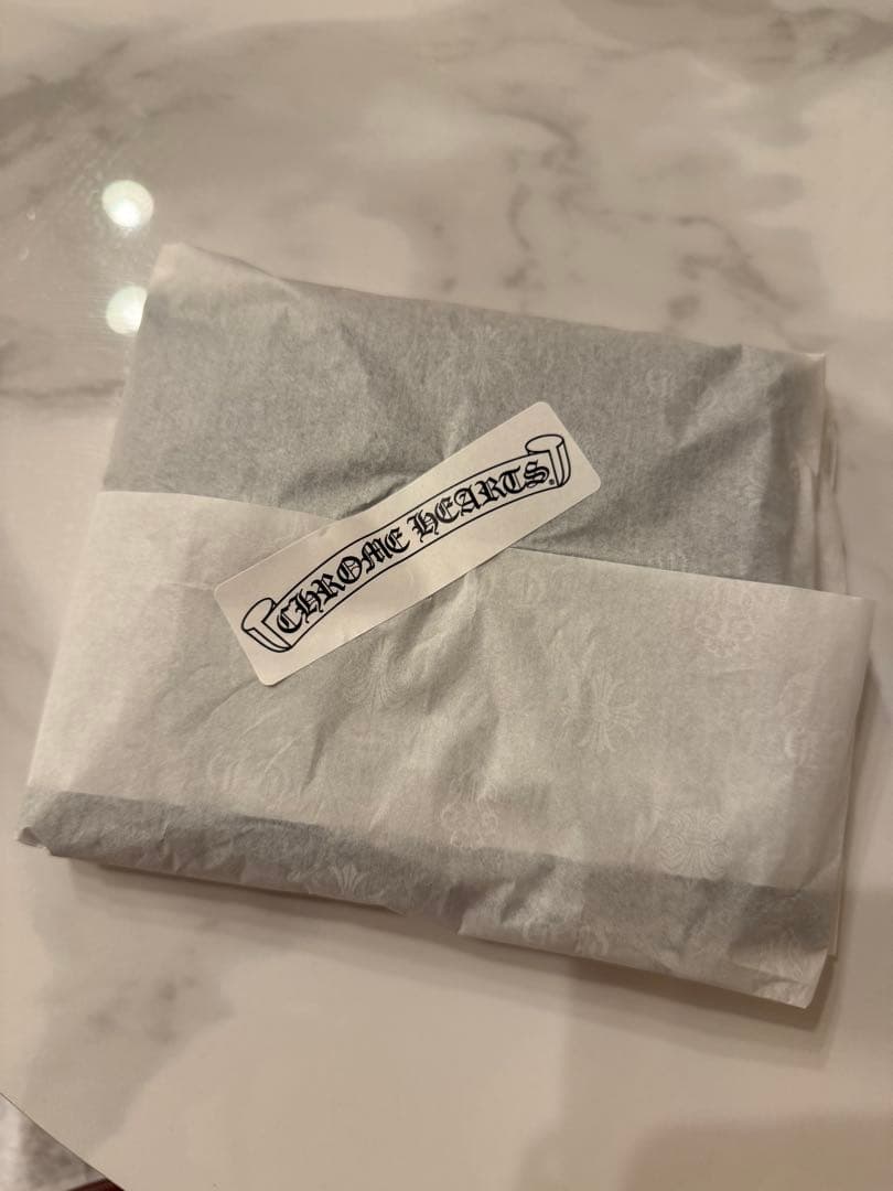 あ　CHROME HEARTS セメタリークロスリング シルバー US6号