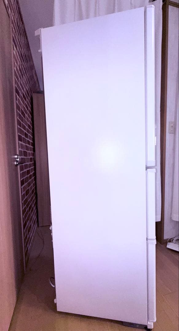 Panasonic スリム冷凍冷蔵庫 NR-C343CL-W（ホワイト）　左開き