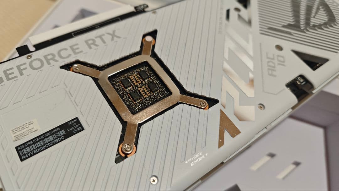 ROG STRIX GAMING RTX 4090 OC white白