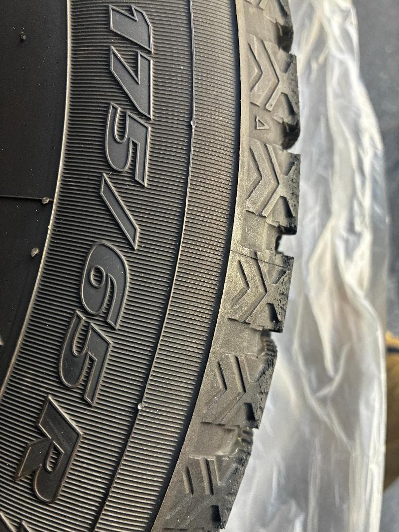 【送料込】175/65R15 スタッドレス4本セット＋アルミ WAREN