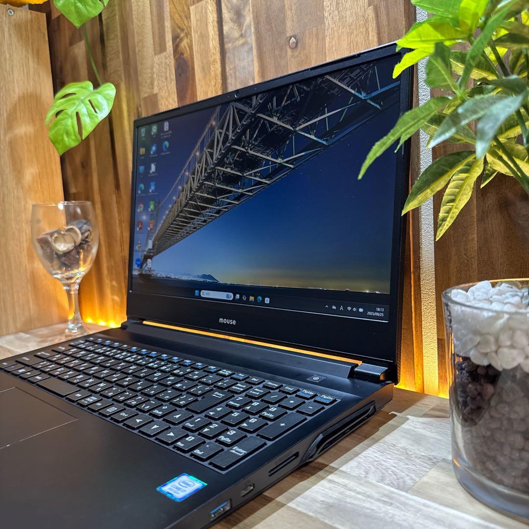 美品ゲーミング‼️Mouse☘️最高峰i7☘メモリ16GB☘フルHD☘ノートパソコン