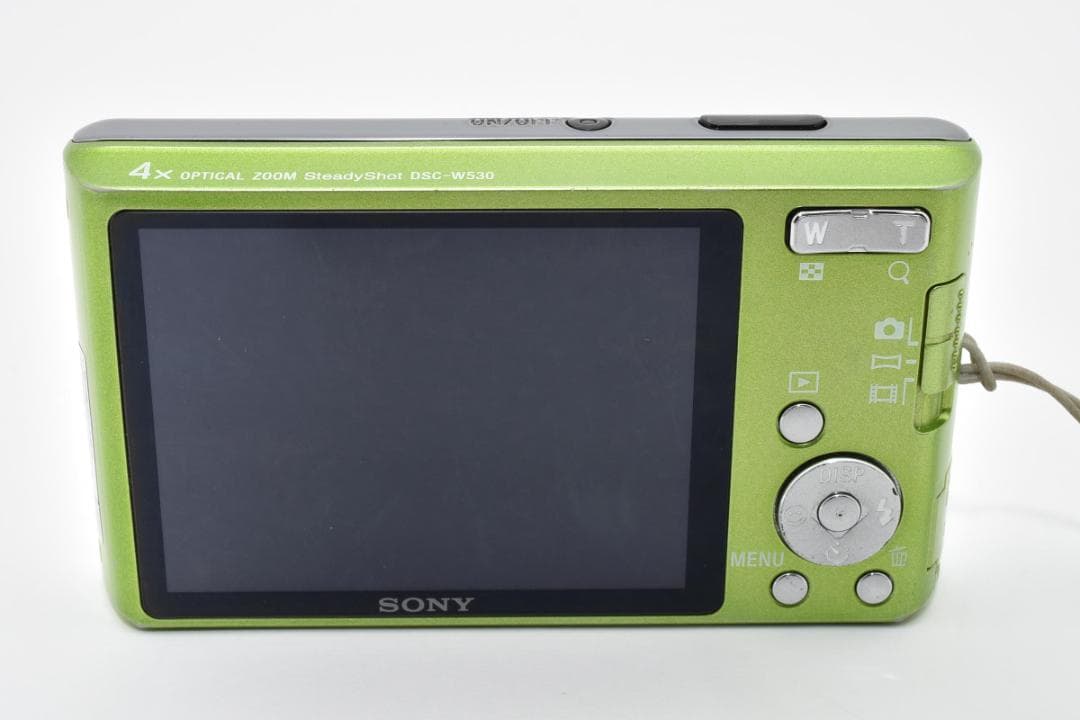 【美品】SONY Cyber-shot DSC-W530 グリーン　動作確認済