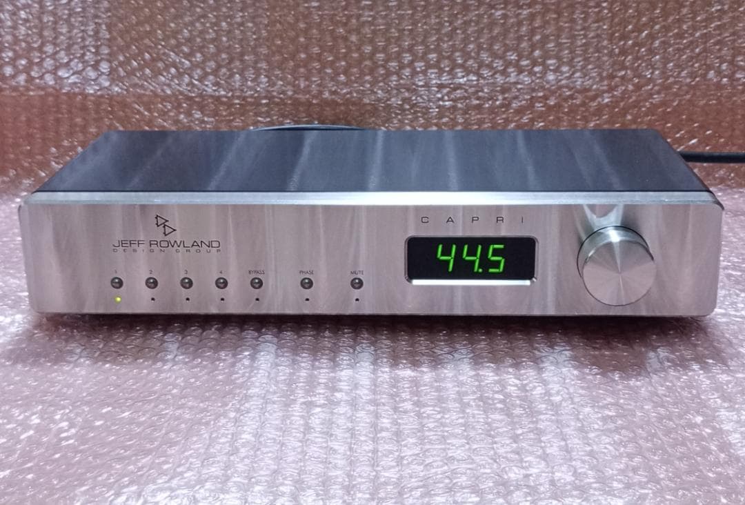 ★【動作品】JEFF ROWLAND CAPRI S プリアンプ ジェフローラン
