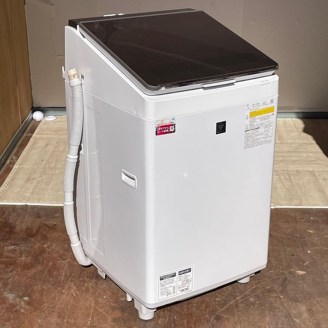 送料設置無料　SHARP 洗濯機　乾燥付　10/5kg 20年製