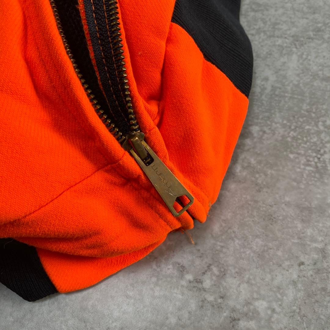 90s カーハート アクティブ ジャケット USA製 BLZ オレンジ