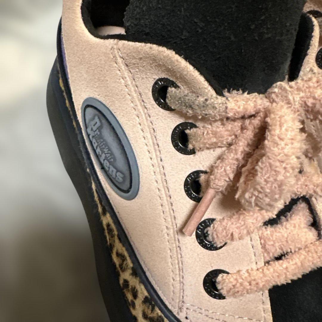 Dr.Martensヒョウ柄厚底シューズ
